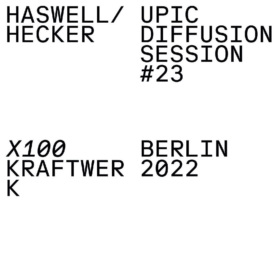 CD Shop - HASWELL,HECKER UPIC DIFFUSION SESSION...