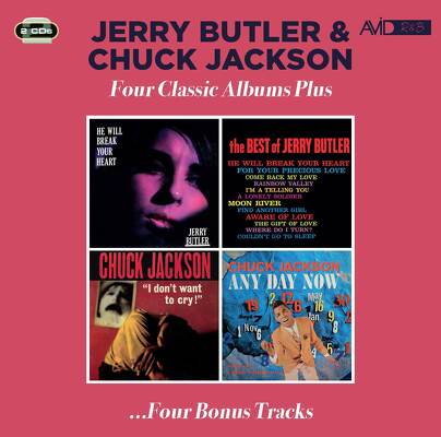 CD Shop - JERRY BUTLER,CHUCK JACKSON FOUR CLASSIC ALBUMS PLUS