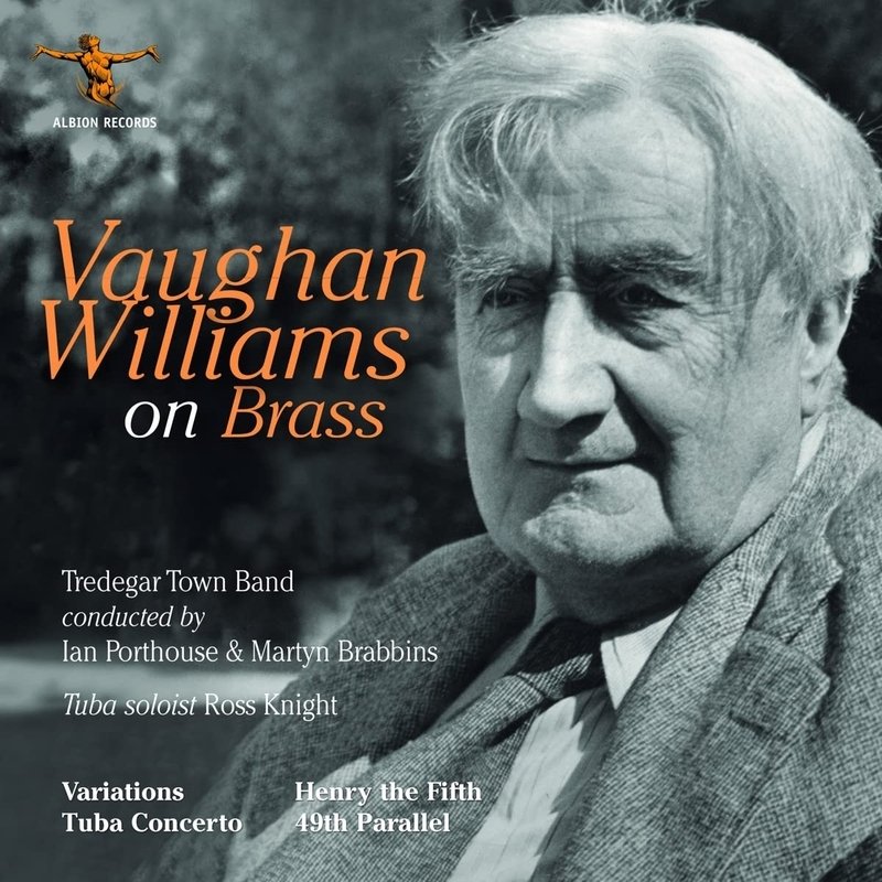 CD Shop - TREDEGAR TOWN BAND VAUGHAN WILLIAMS ON BRASS