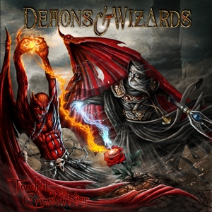 CD Shop - DEMONS & WIZARDS TOUCHED BY THE CRIMSON...