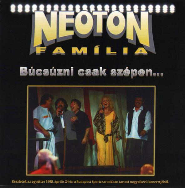 CD Shop - NEOTON FAMILIA BUCSUZNI CSAK SZEPEN