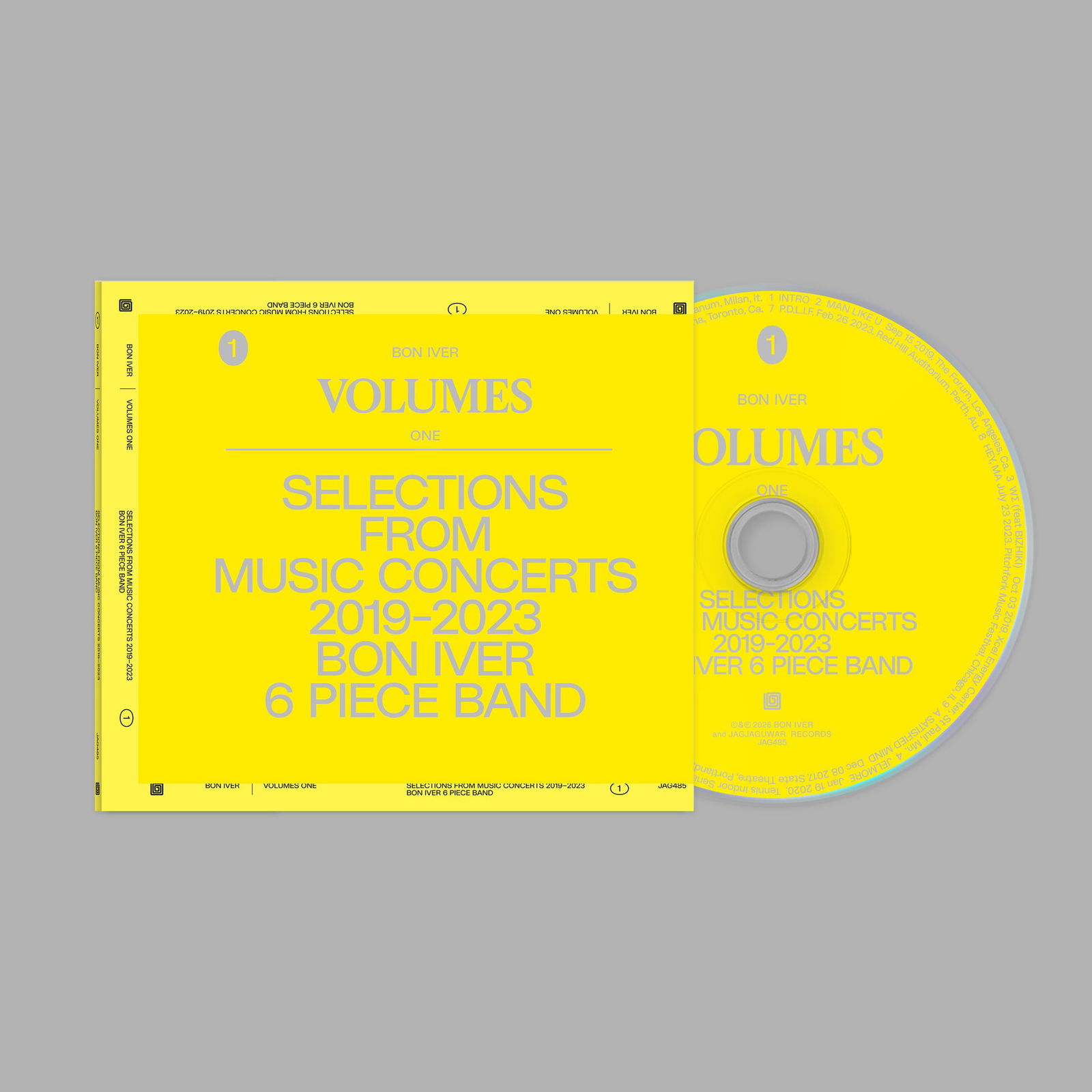 CD Shop - BON IVER VOLUMES ONE SELECTIONS FROM M