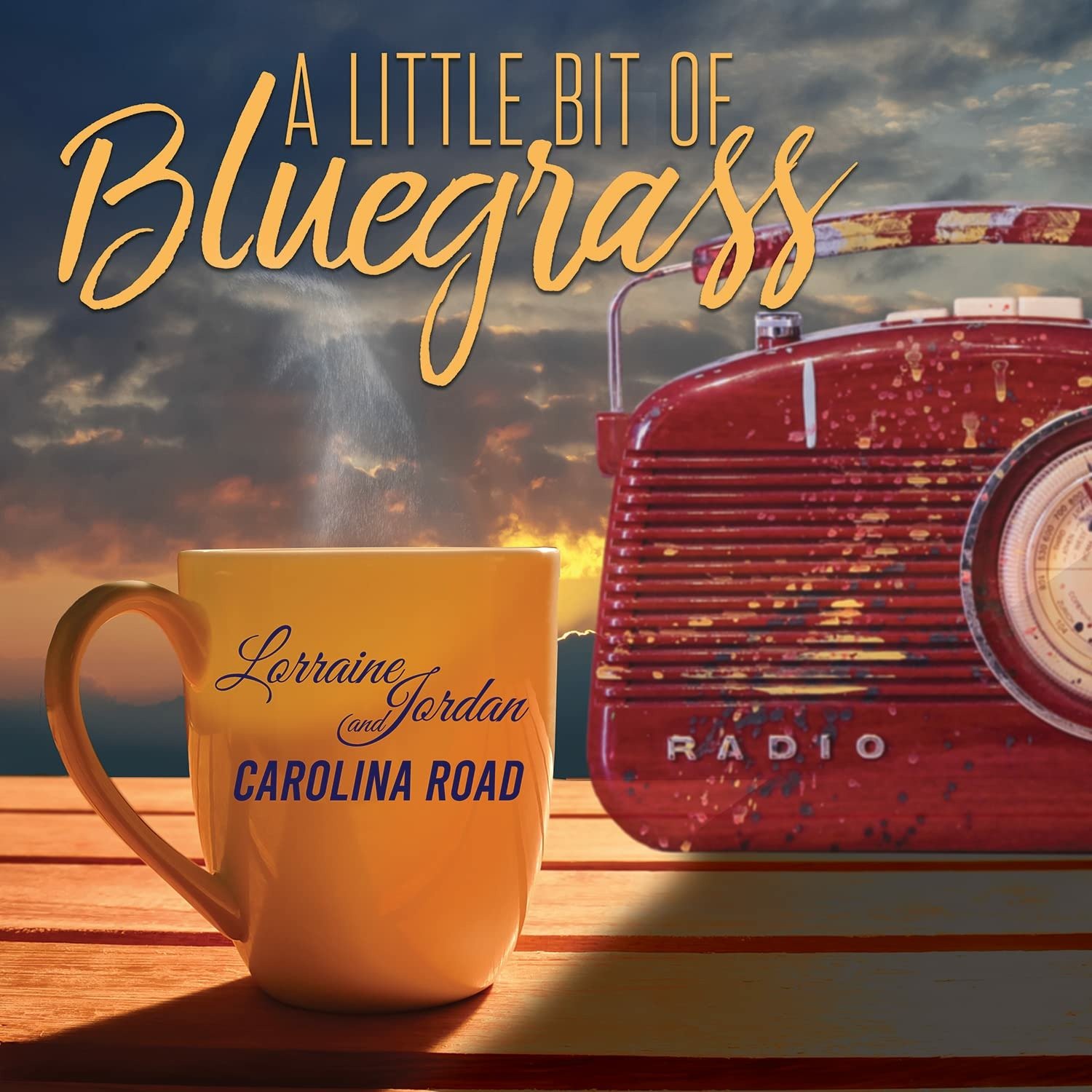 CD Shop - LORRAINE -& CAROLINE ROAD- JORDAN A LITTLE BIT OF BLUEGRASS
