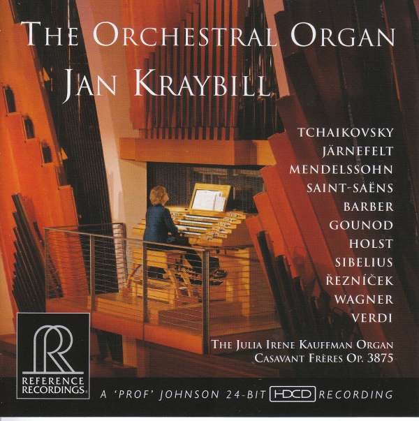 CD Shop - JAN KRAYBILL ORCHESTRAL ORGAN