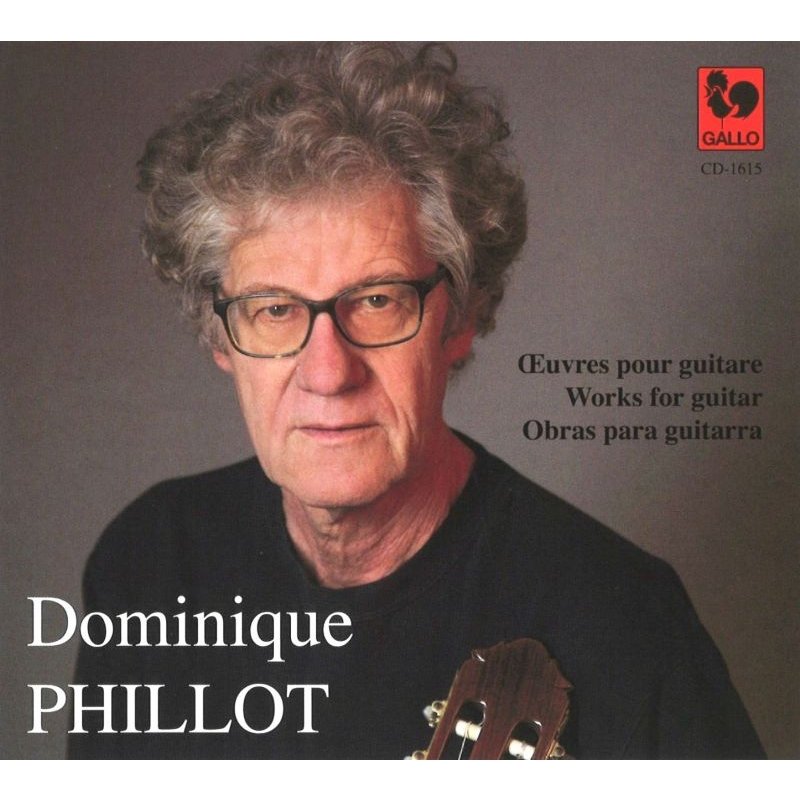 CD Shop - DOMINIQUE PHILLOT WORKS FOR GUITAR