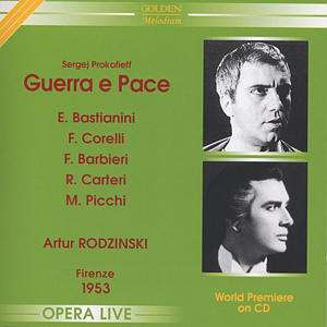 CD Shop - ARTUR RODZINSKI PROKOFIEV: GUERRA E PA...