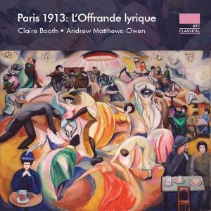 CD Shop - CLAIRE BOOTH PARIS 1913: L OFFRANDE...