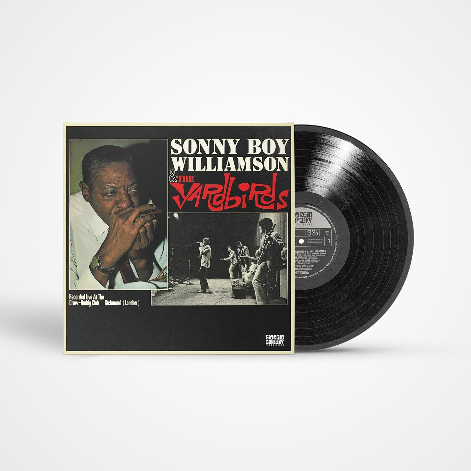 CD Shop - SONNY BOY WILLIAMSON & THE YARDBIRDS RECORDED LIVE AT THE C...