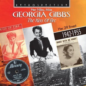 CD Shop - GEORGIA GIBBS KISS OF FIRE