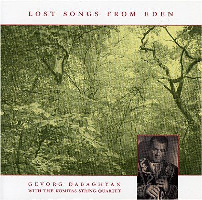 CD Shop - GEVORG DABAGHYAN LOST SONGS FROM EDEN