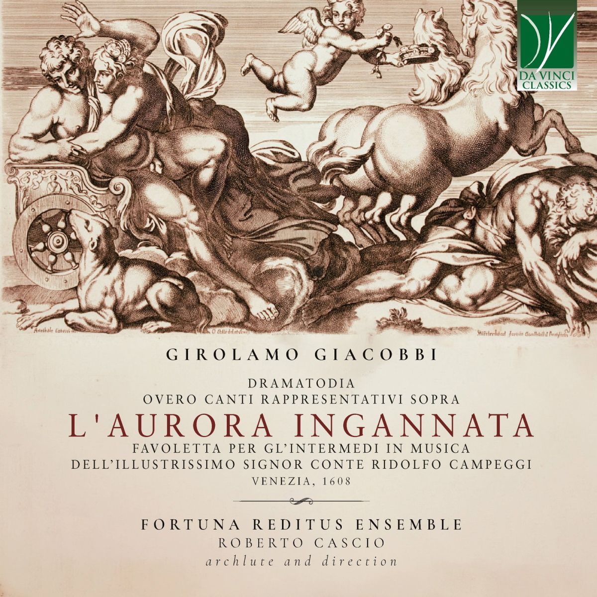 CD Shop - ROBERTO CASCIO,FORTUNA REDITUS ENSEMBLE GIROLAMO GIACOBBI: L\