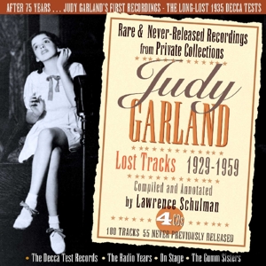 CD Shop - JUDY GARLAND LOST TRACKS 1929-59
