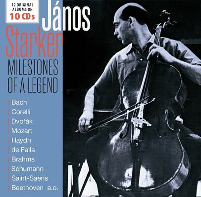 CD Shop - JANOS STARKER MILESTONES OF A LEGEND