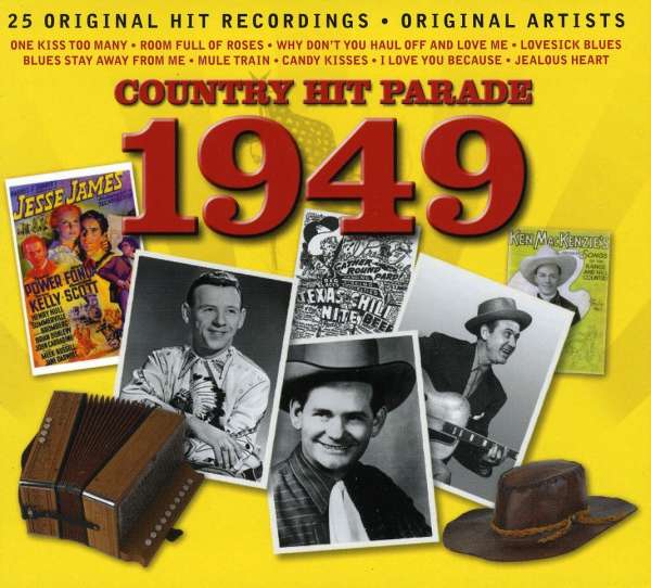 CD Shop - VARIOUS ARTISTS COUNTRY HIT PARADE 1949
