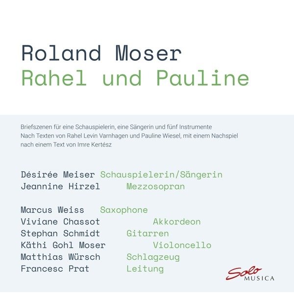 CD Shop - VARIOUS ARTISTS ROLAND MOSER: RAHEL AN...
