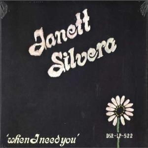 CD Shop - JANETT SILVERA WHEN I NEED YOU