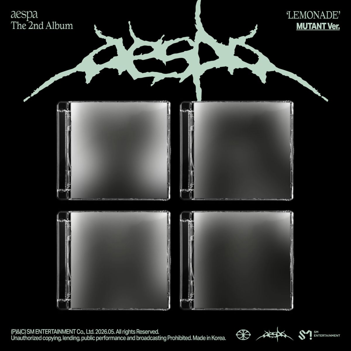 CD Shop - AESPA LEMONADE - The 2nd Album: MUTANT Ver.