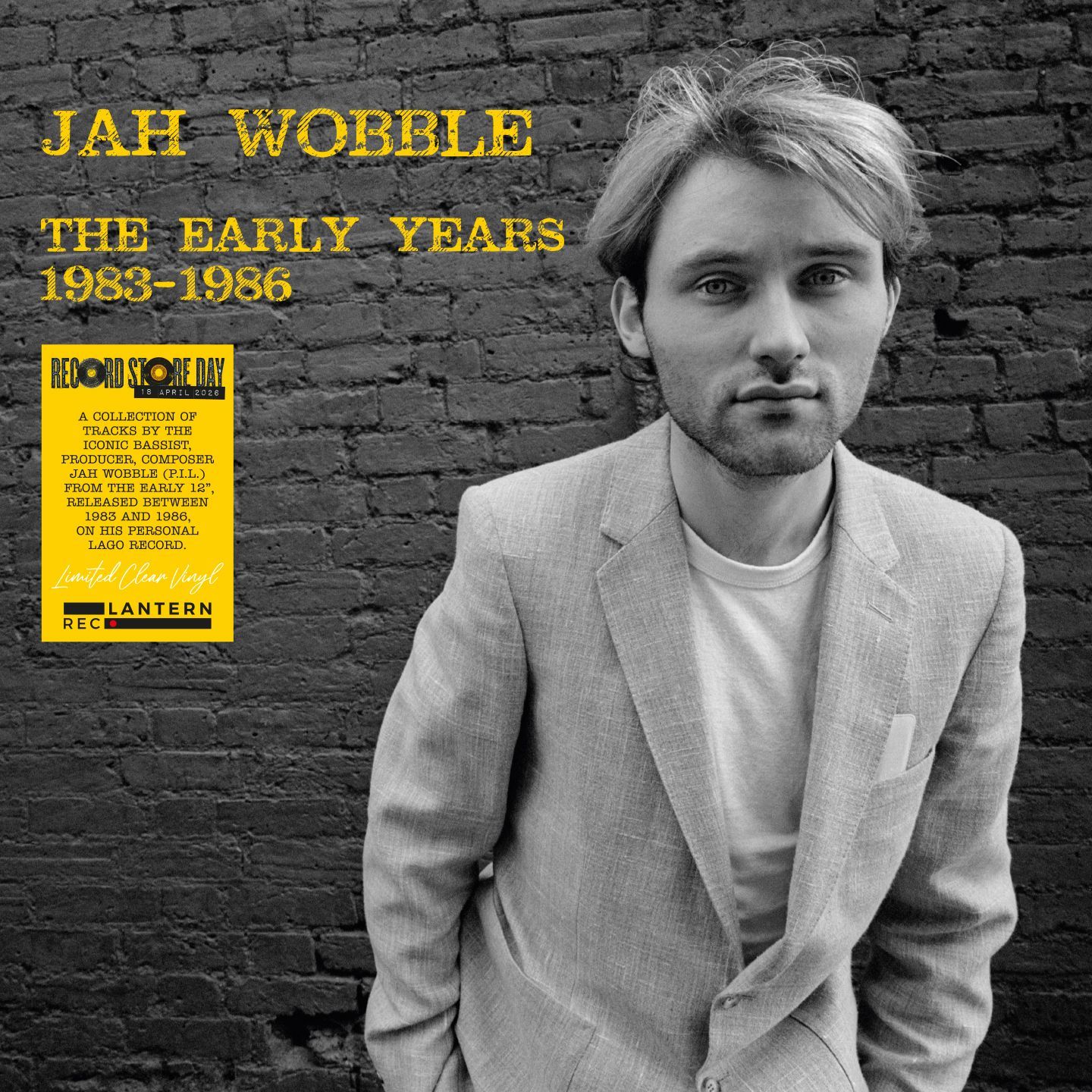 CD Shop - JAH WOBBLE EARLY YEARS 1983-1986