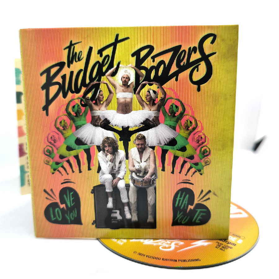 CD Shop - BUDGET BOOZERS LOVE YOU, HATE YOU