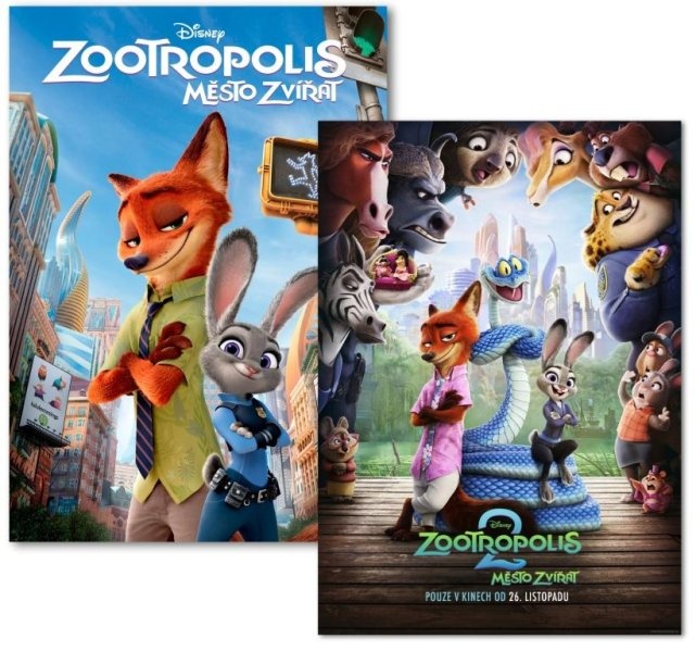 CD Shop - FILM: Zootropolis: Mesto Zvirat Kolekce 1.+2. Kolekce 2dvd