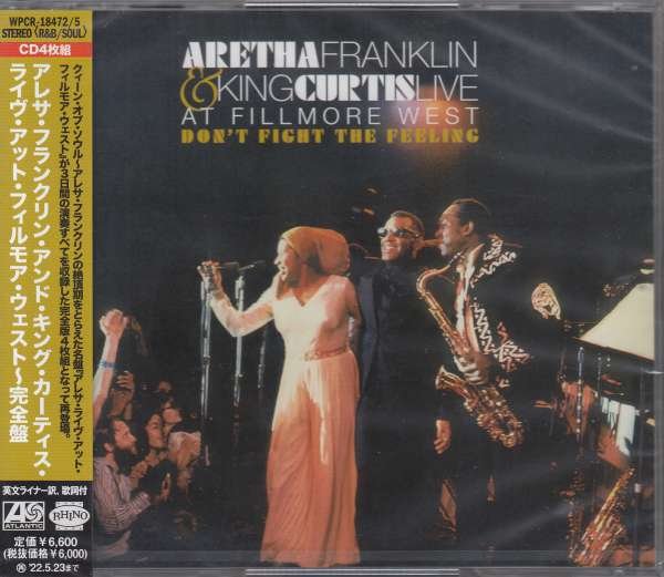 CD Shop - ARETHA & KING CURTIS FRANKLIN LIVE AT FILLMORE WEST ...
