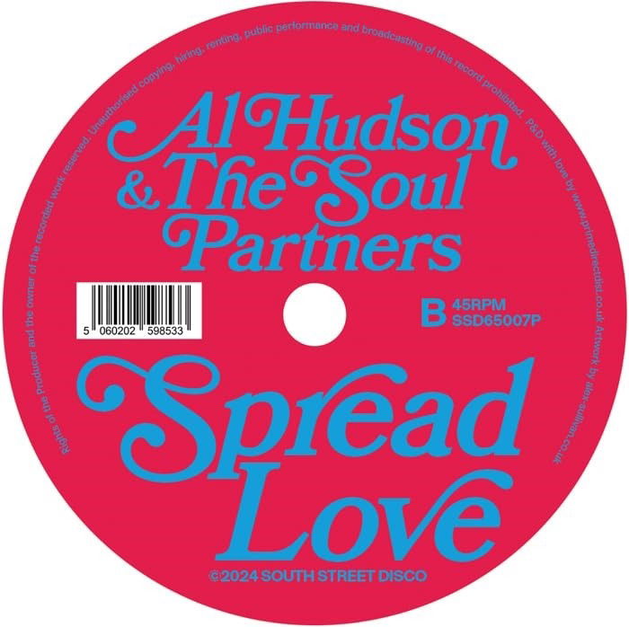 CD Shop - AL HUDSON,THE SOUL PARTNERS SPREAD LOVE