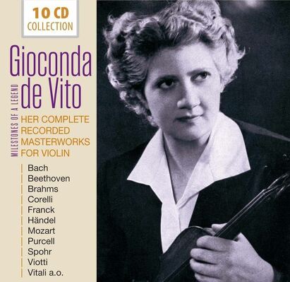 CD Shop - GIOCONDA DE VITO HER COMPLETE RECORDED ...