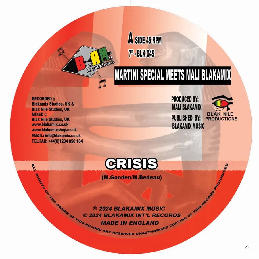 CD Shop - MARTINI SPECIAL,MALI BLAKAMIX 7-CRISIS / DUB CRISIS