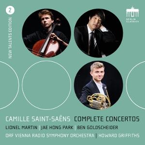 CD Shop - LIONEL MARTIN,JAE HONG PARK,BEN GOLDSCHEIDER,ORF VIENNA RADIO SYMPHONY ORCHESTRA,HOWARD GRIFFITHS CAMILLE SAINT-SAENS: C...
