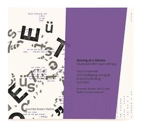 CD Shop - ENSEMBLE MODERN,H.K. GRUBER DANCING ON A VOLCANO