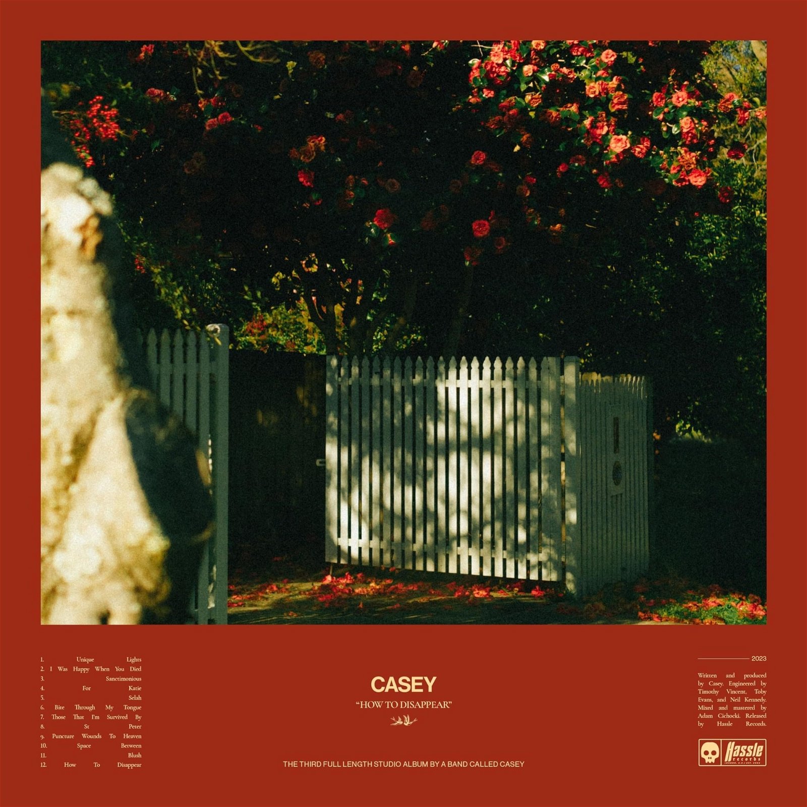 CD Shop - CASEY HOW TO DISAPPEAR