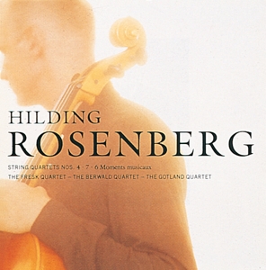 CD Shop - HILDING ROSENBERG STRING QUARTET NOS. 4,...