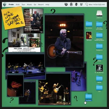 CD Shop - NICK LOWE,LOS STRAITJACKETS OUTDOOR SAFARI