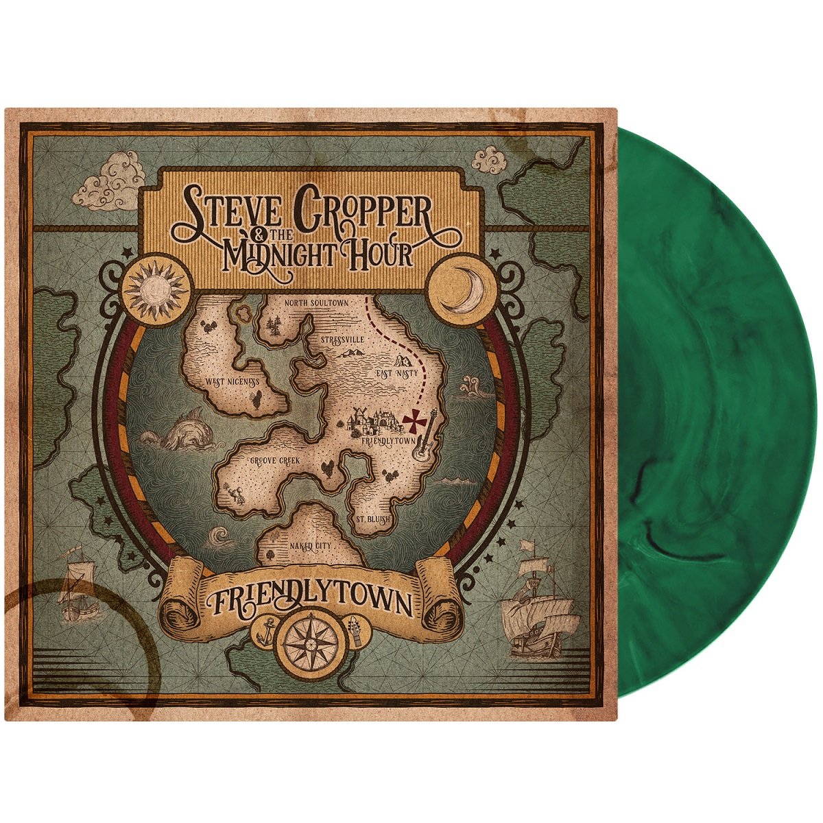 CD Shop - STEVE CROPPER & THE MIDNIGHT HOUR FRIENDLYTOWN