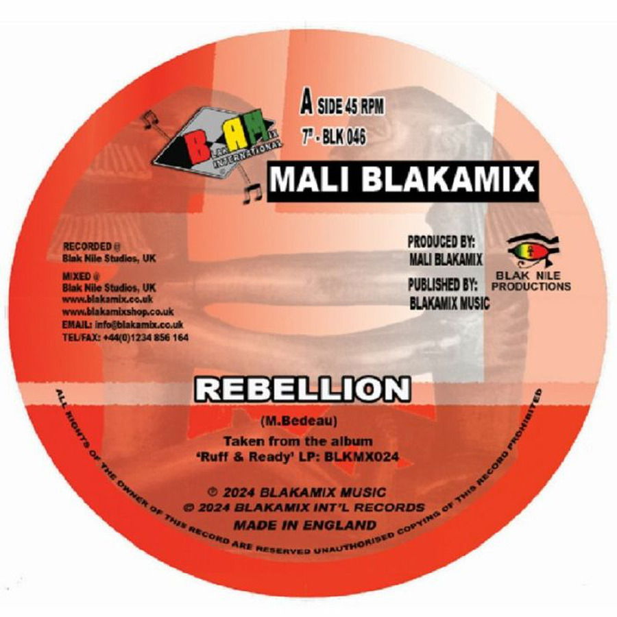 CD Shop - MALI BLAKAMIX 7-REBELLION / REBELLIO...