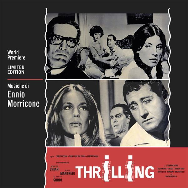 CD Shop - ENNIO MORRICONE THRILLING