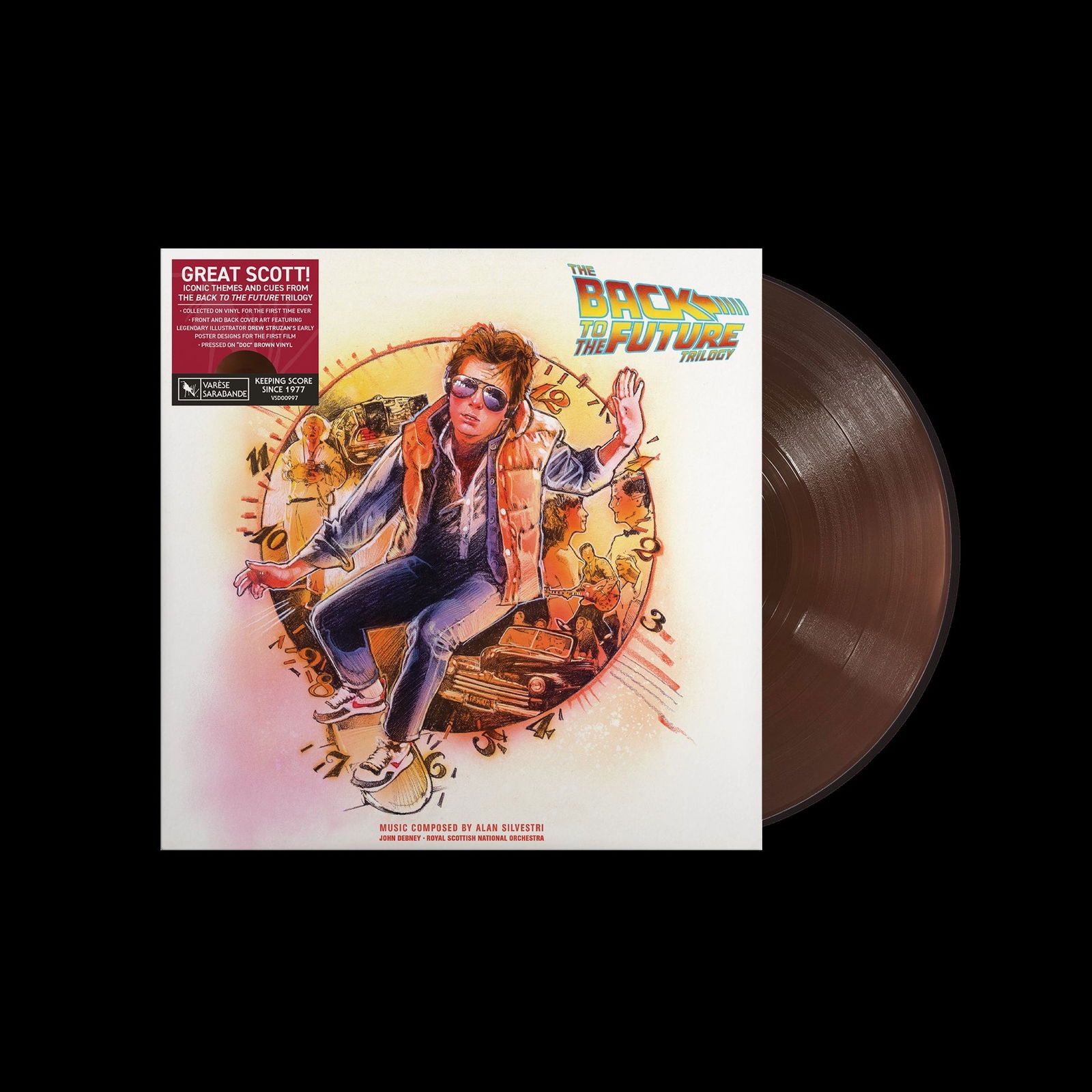 CD Shop - ALAN SILVESTRI,JOHN DEBNEY,ROYAL SCOTTISH NATIONAL ORCHESTRA BACK TO THE FUTURE TRI...