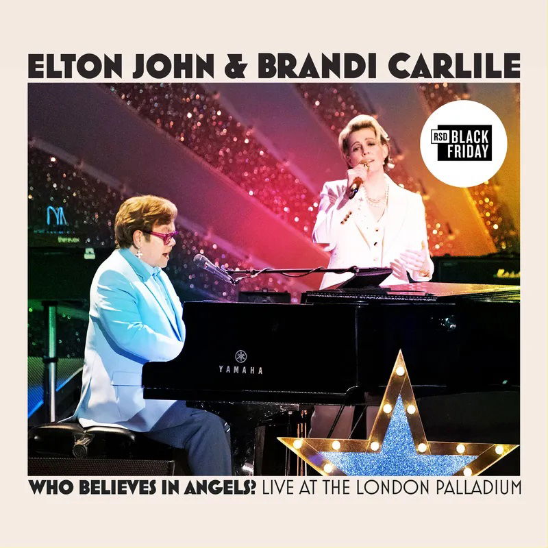 CD Shop - ELTON JOHN,BRANDI CARLILE WHO BELIEVES IN ANGELS?
