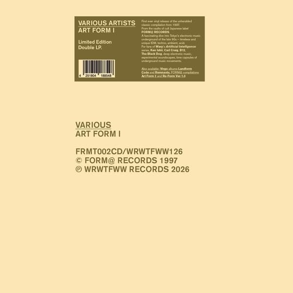 CD Shop - VARIOUS ARTISTS ART FORM I