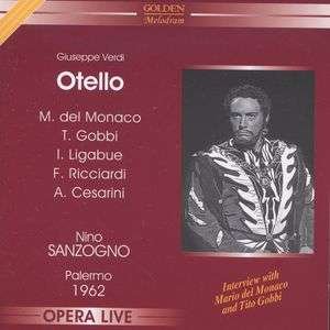 CD Shop - NINO SANZOGNO,MARIO DEL MONACO,TITO GOBBI VERDI: OTELLO - PALERM...