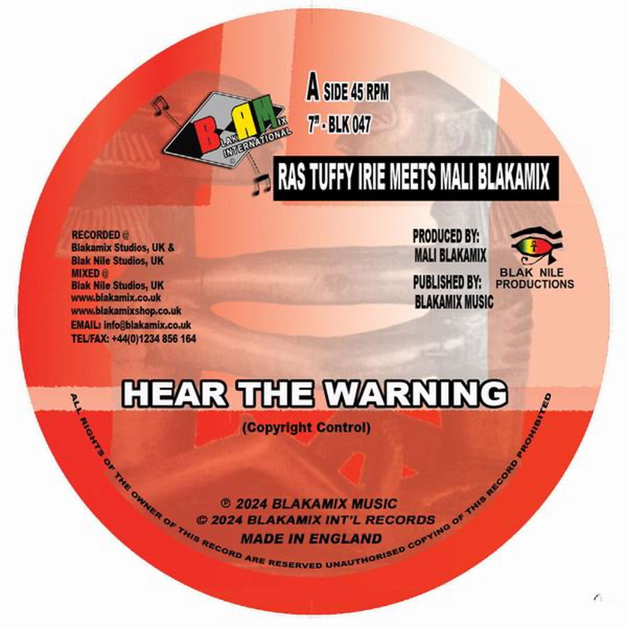 CD Shop - RAS TUFFY,MALI BLAKAMIX 7-HEAR THE WARNING / D...