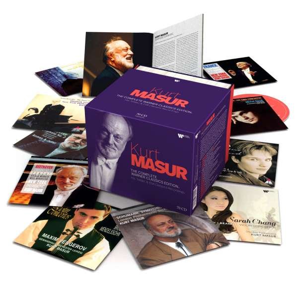CD Shop - KURT MASUR COMPLETE WARNER CLASSICS