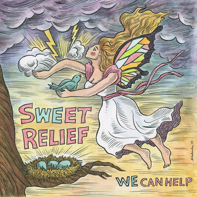 CD Shop - SWEET RELIEF (VARIOUS ARTISTS) WE CAN HELP