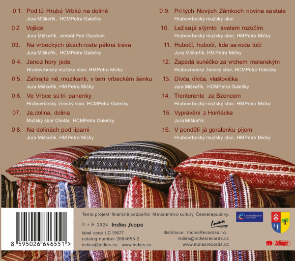 CD Shop - MISKERIK JURA & HORNACKA CIMBALOVA MUZIKA PETRA GALECKY & HORNACKA MUZIKA PETRA MICKY JURA MISKERIK