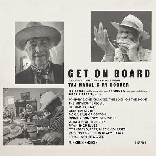 CD Shop - TAJ MAHAL & RY COODER GET ON BOARD
