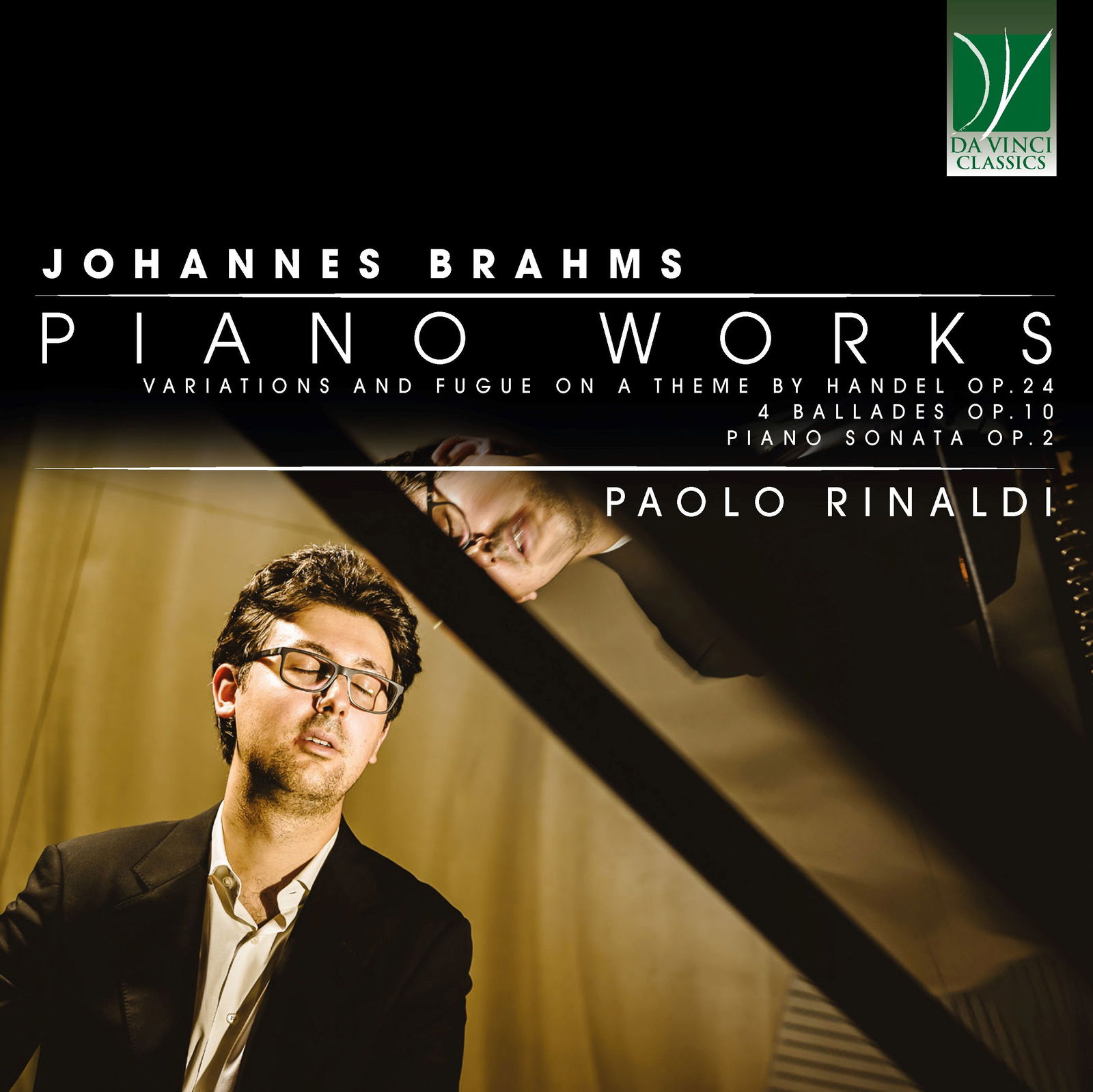 CD Shop - PAOLO RINALDI BRAHMS: PIANO WORKS