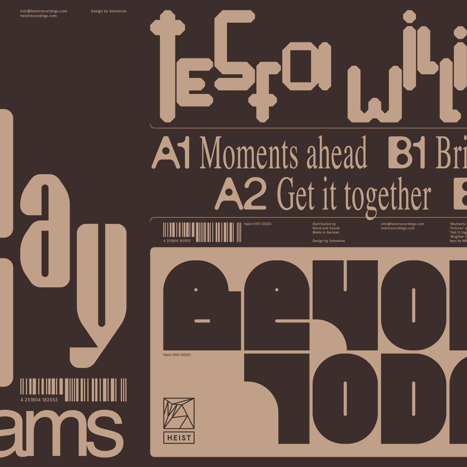 CD Shop - TESFA WILLIAMS BEYOND TODAY