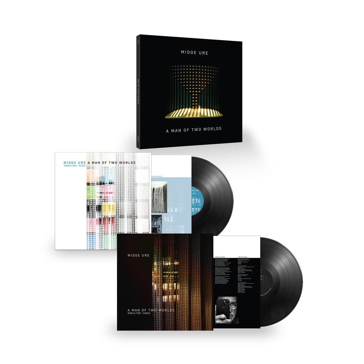 CD Shop - MIDGE URE A MAN OF TWO WORLDS