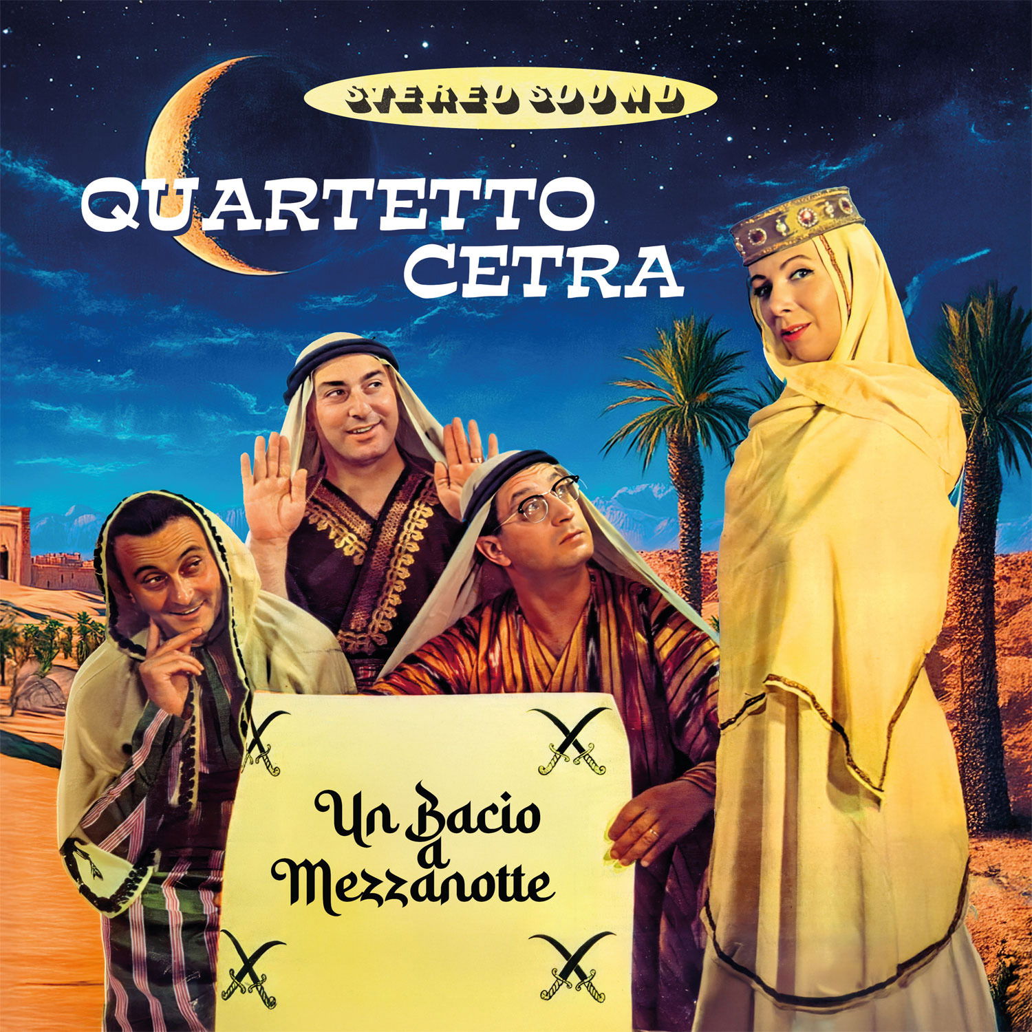 CD Shop - QUARTETTO CETRA UN BACIO A MEZZANOTTE