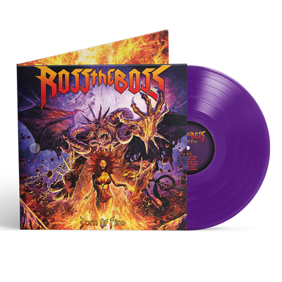 CD Shop - ROSS THE BOSS BORN ON FIRE VIOLET LTD.